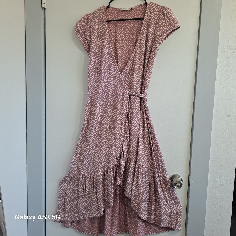 Abercrombie & Fitch Mauve High Low Dress